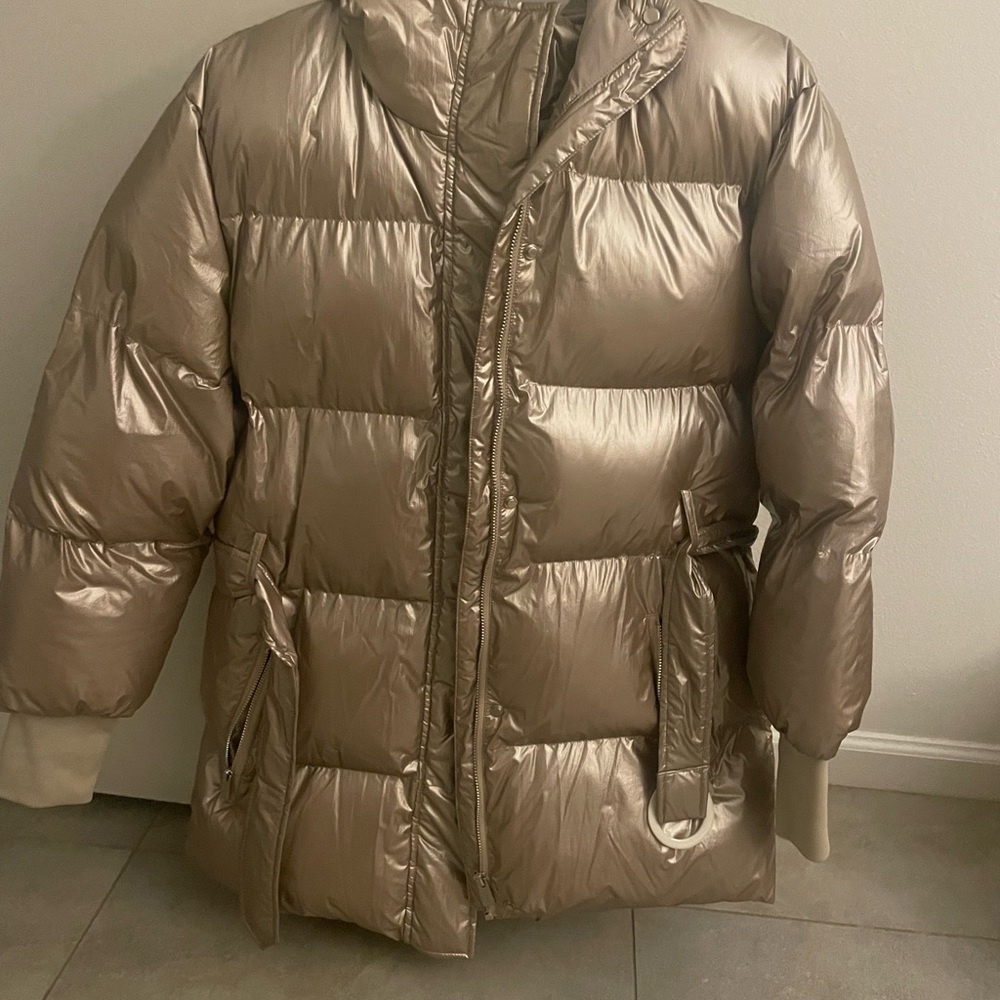 Puffer Jacket- Gold - image 8